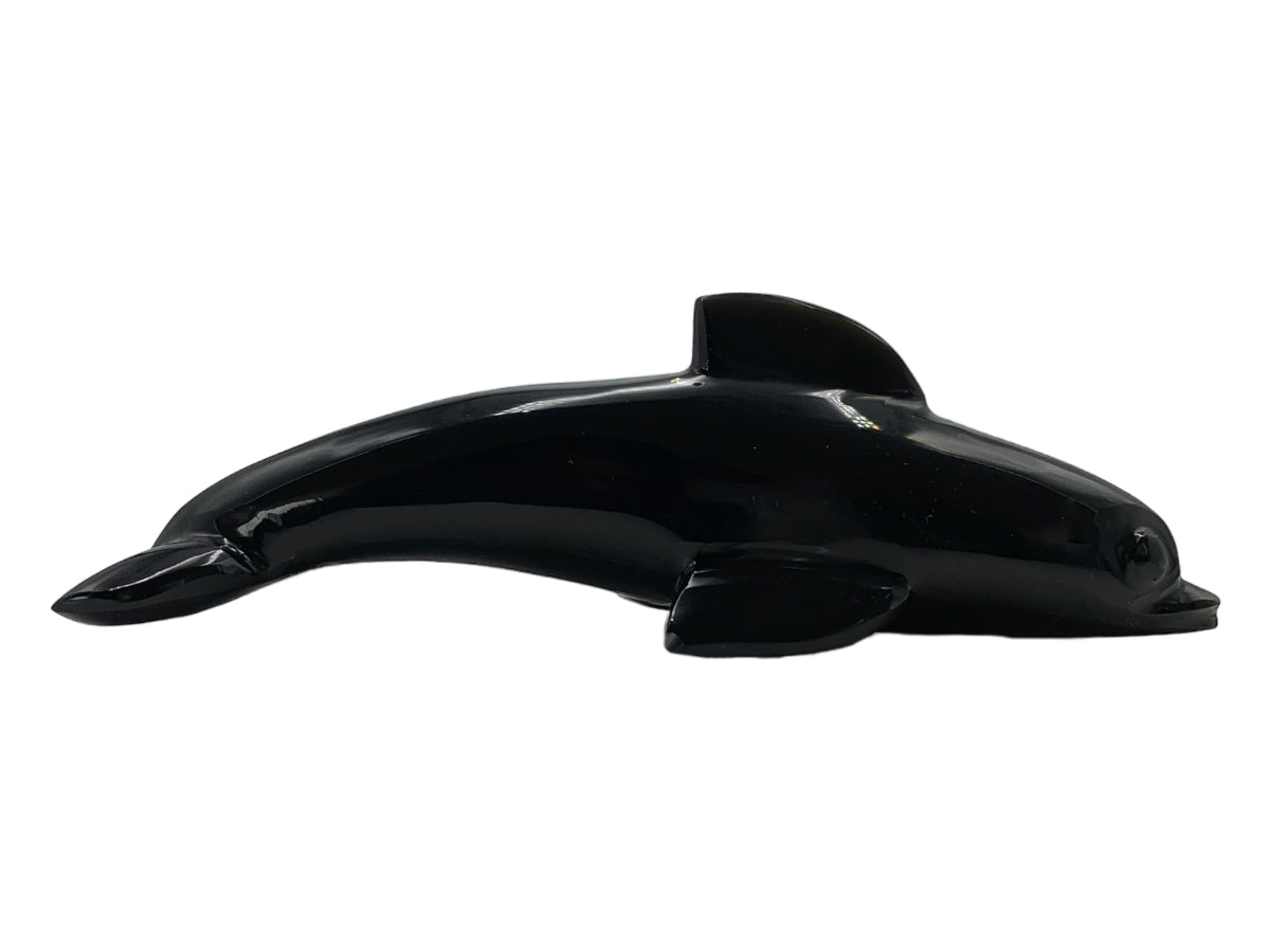 Black Obsidian Dolphin