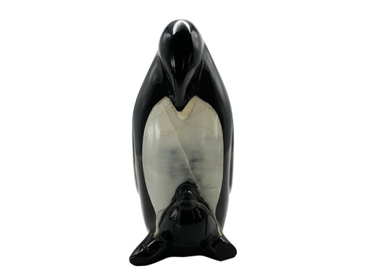Black Onyx Penguin / White Baby