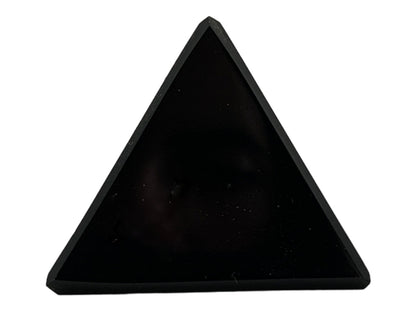 Black Obsidian Triangle Polished 3 Cm