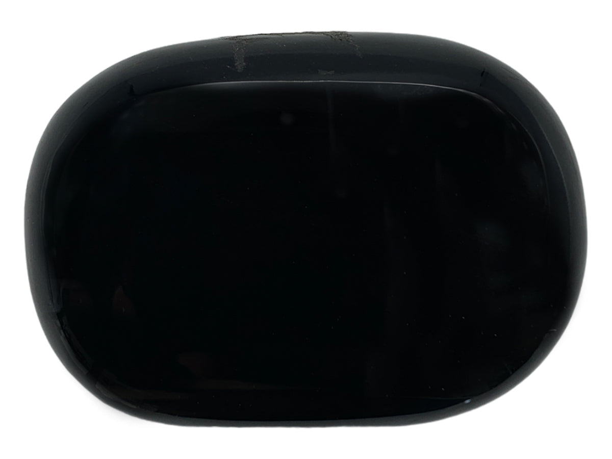 Black Obsidian Soap Polished 7 Cm