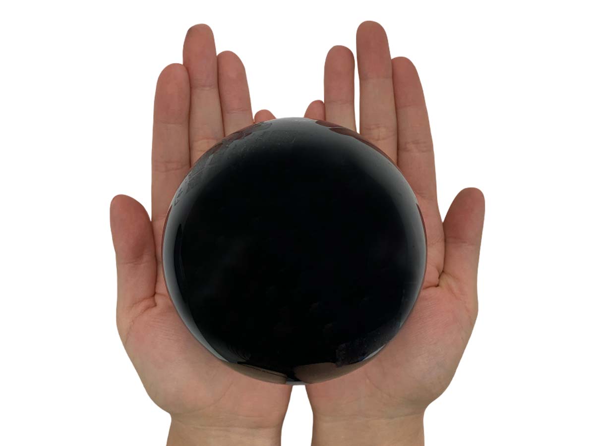Obsidian Sphere Polished