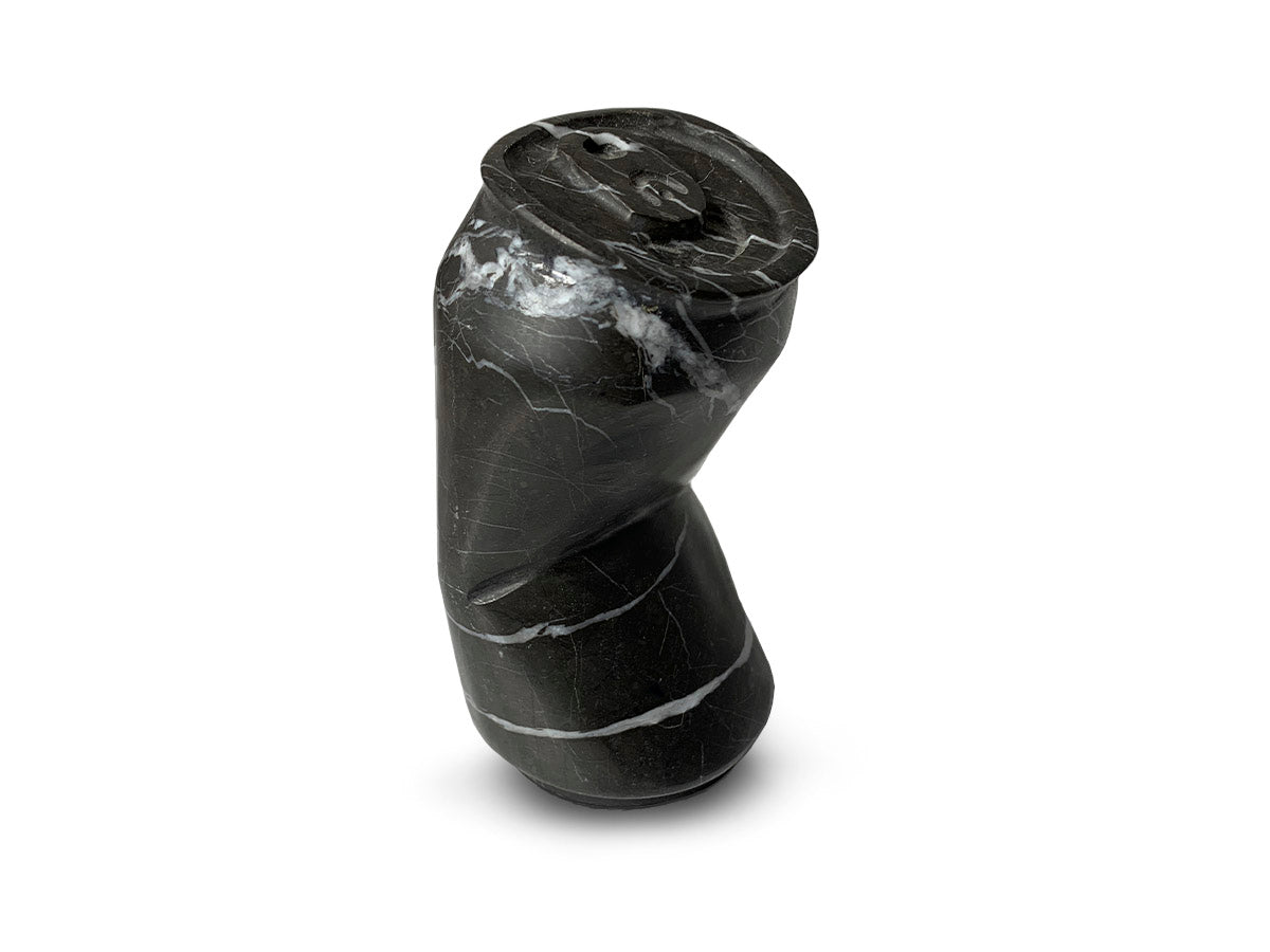 Marble Smashed Soda Can (7x7x12cm)