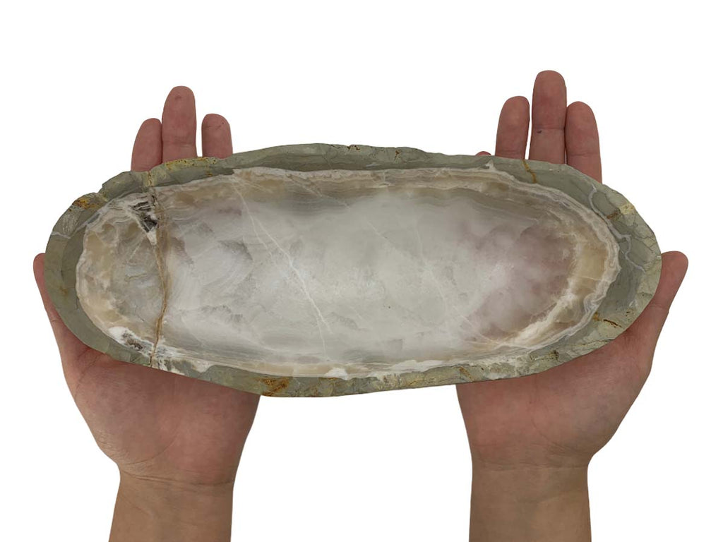Gray Onyx Irregular Bowl 25X10X5 Cm