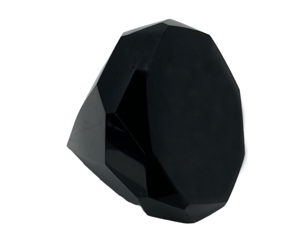 Black Obsidian Diamont Eight Faces Polished 5X5 Cm