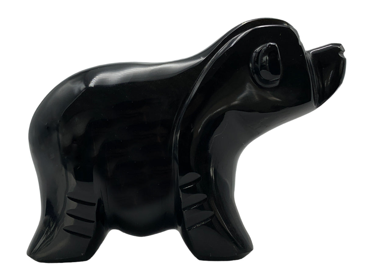 Golden Obsidian Bear