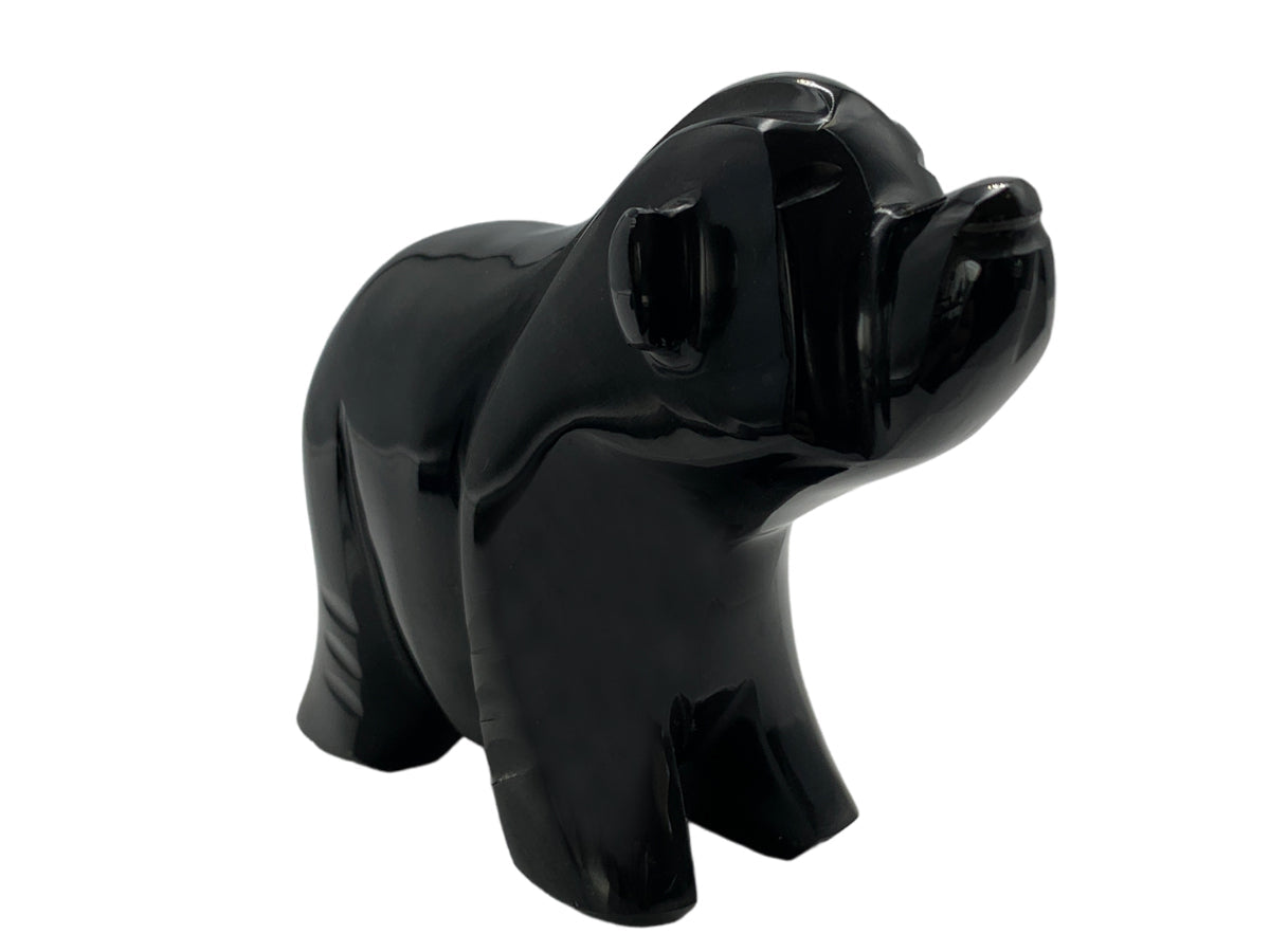 Golden Obsidian Bear