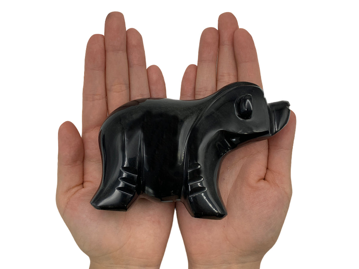Golden Obsidian Bear