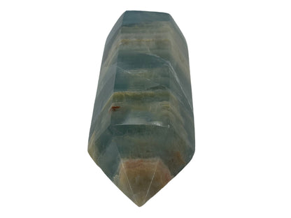 Blue Onyx Hexagonal Stoned Tip Polished By Kilo