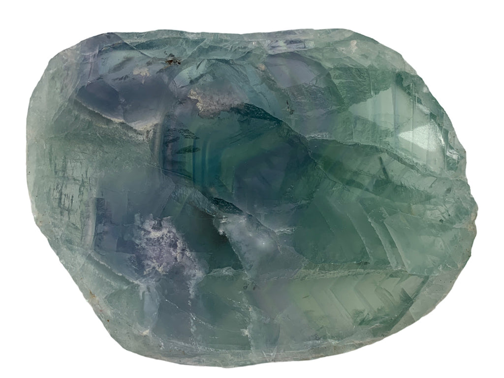 Fluorite Irregular Snack Bowl Polished 11-13 ~ 3-6 Cm