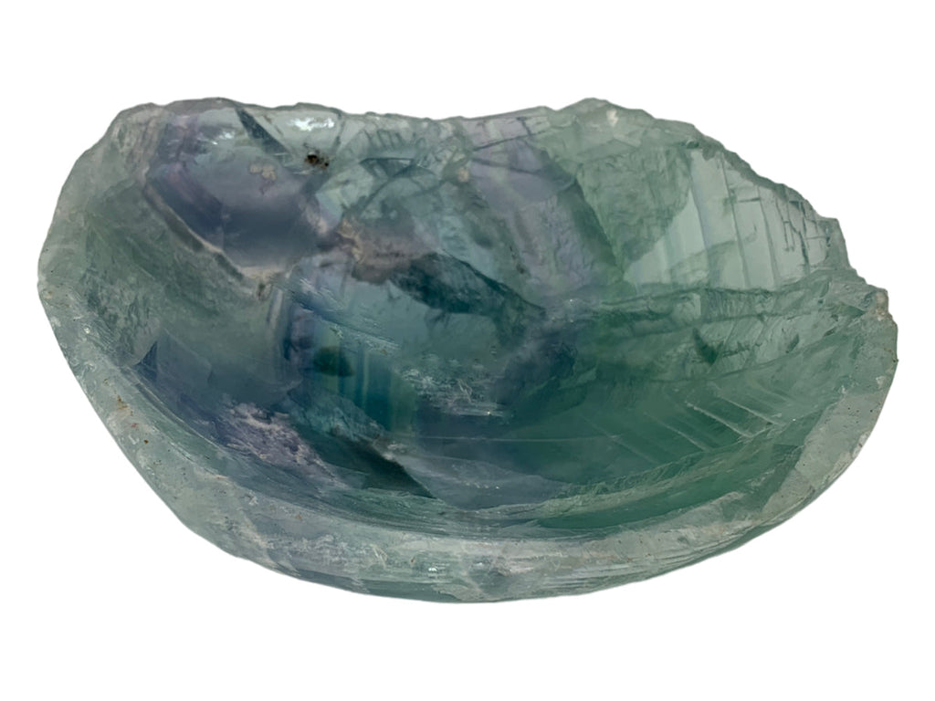 Fluorite Irregular Snack Bowl Polished 11-13 ~ 3-6 Cm