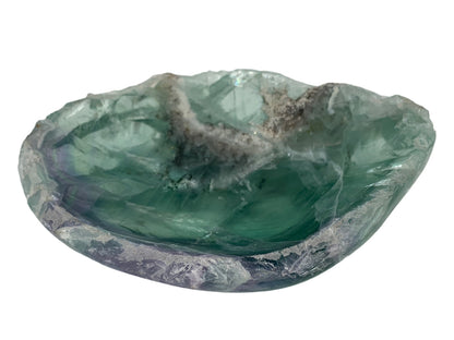 Fluorite Irregular Snack Bowl Polished 17-19 ~ 3-6 Cm