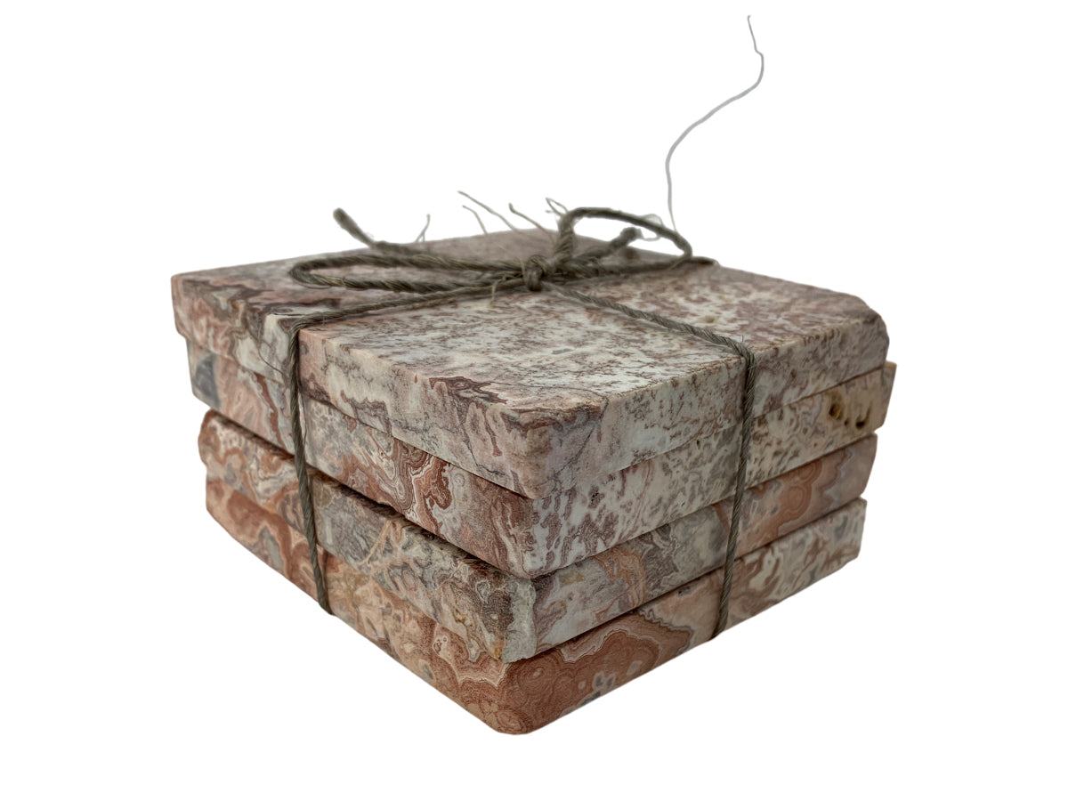 Red Jasper Square Coaster