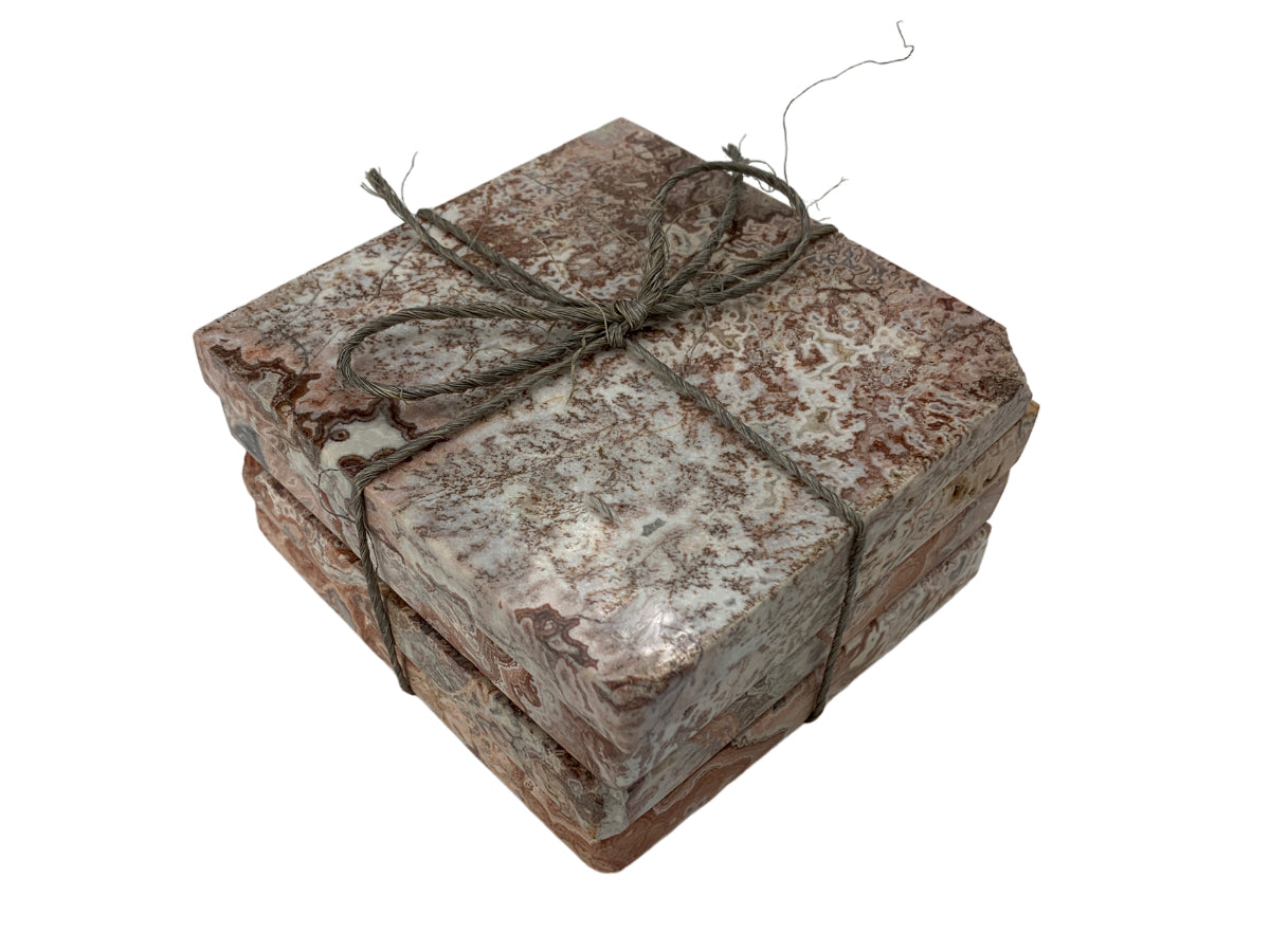 Red Jasper Square Coaster