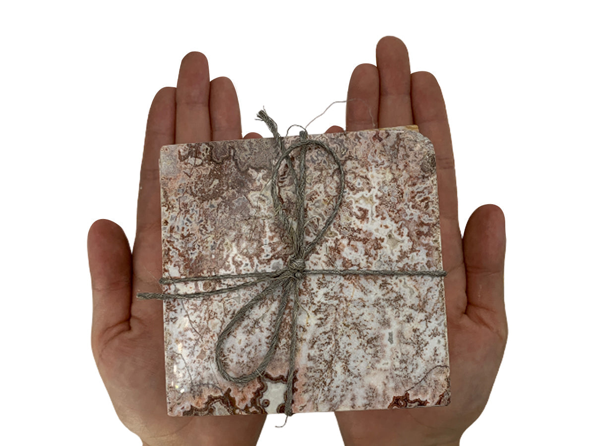 Red Jasper Square Coaster