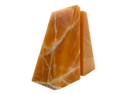 Orange Calcite Bookend