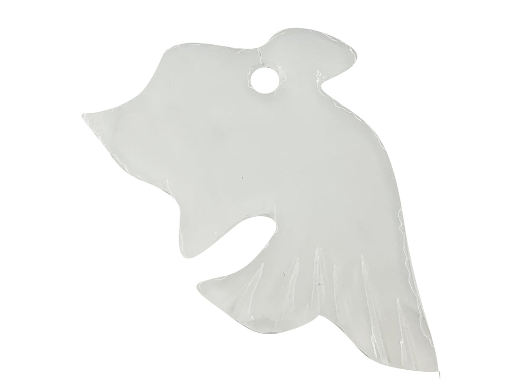 Dolphin Wind Chime White Onyx