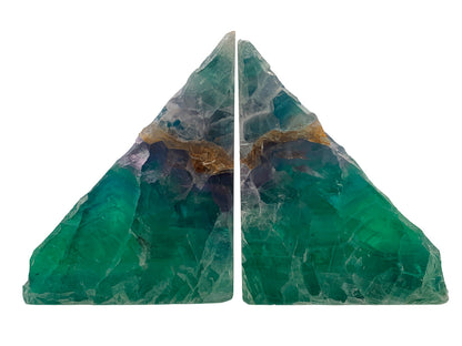 Fluorite Bookend Rustic Edge Extra Quality