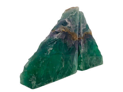 Fluorite Bookend Rustic Edge Extra Quality