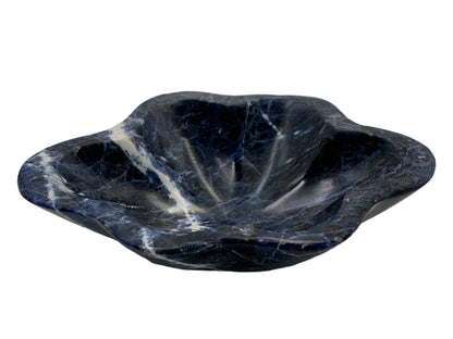 Sodalite Irregular Bowl  13X17X5 Cm