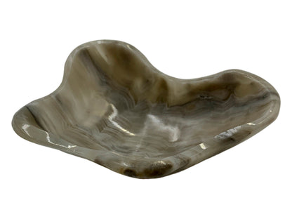 Gray Onyx Irregular Snack Bowl  9-12~5 Cm