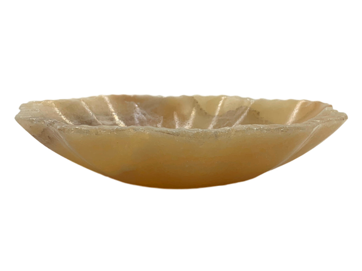 Amber Onyx Irregular Snack Bowl  13-17~5 Cm