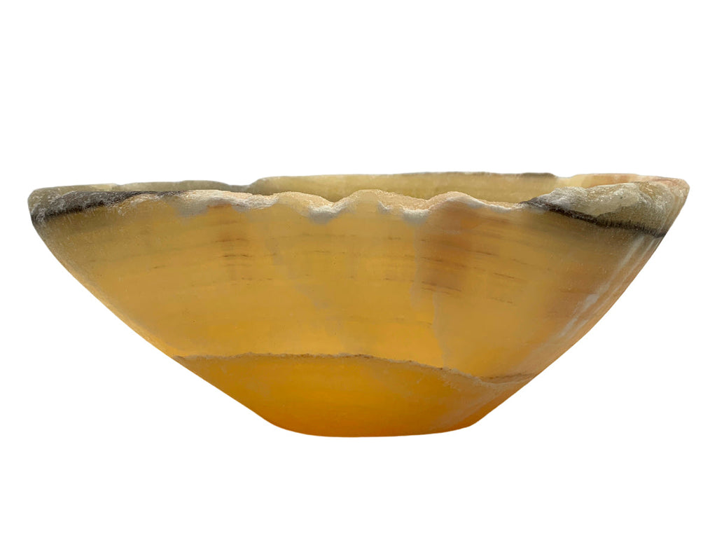 Zebra Onyx Bowl 25X20X10 Cm