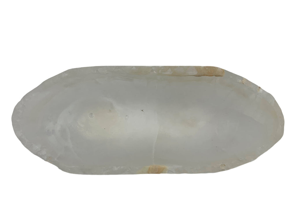 White Onyx Irregular Bowl 25X10X5 Cm