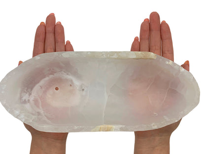 White Onyx Irregular Bowl 25X10X5 Cm