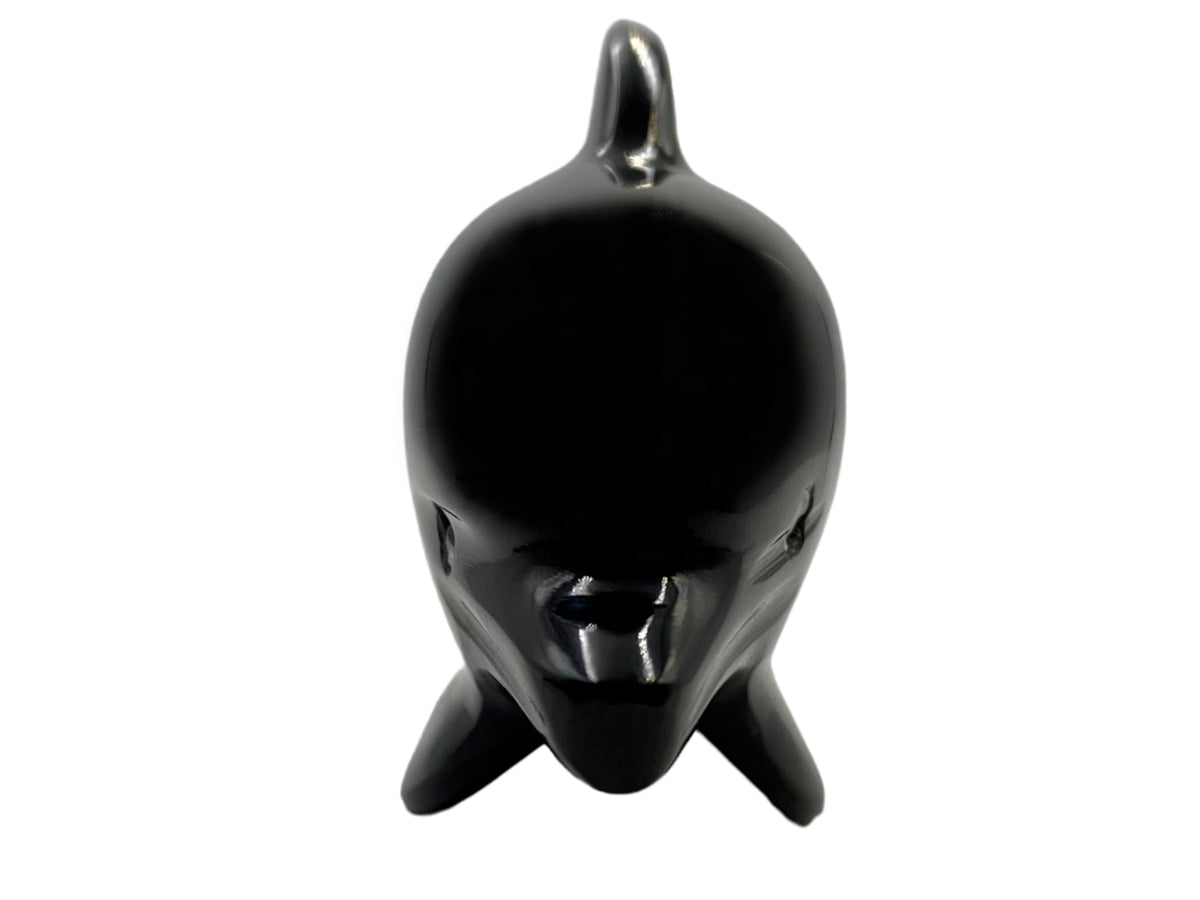 Black Marble Dolphin
