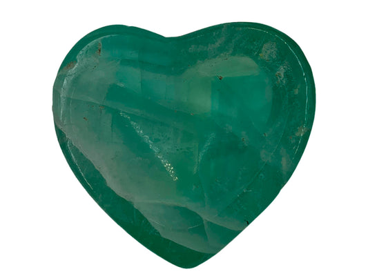 Fluorite Carved Heart Bowl