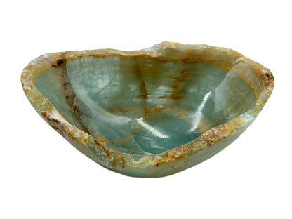 Blue Onyx Irregular Snack Bowl  13-15 ~ 5 Cm