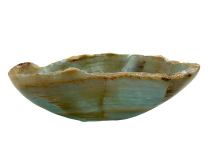 Blue Onyx Irregular Snack Bowl  13-15 ~ 5 Cm