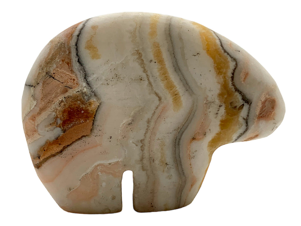 Zebra Calcite Flat Polar Bear