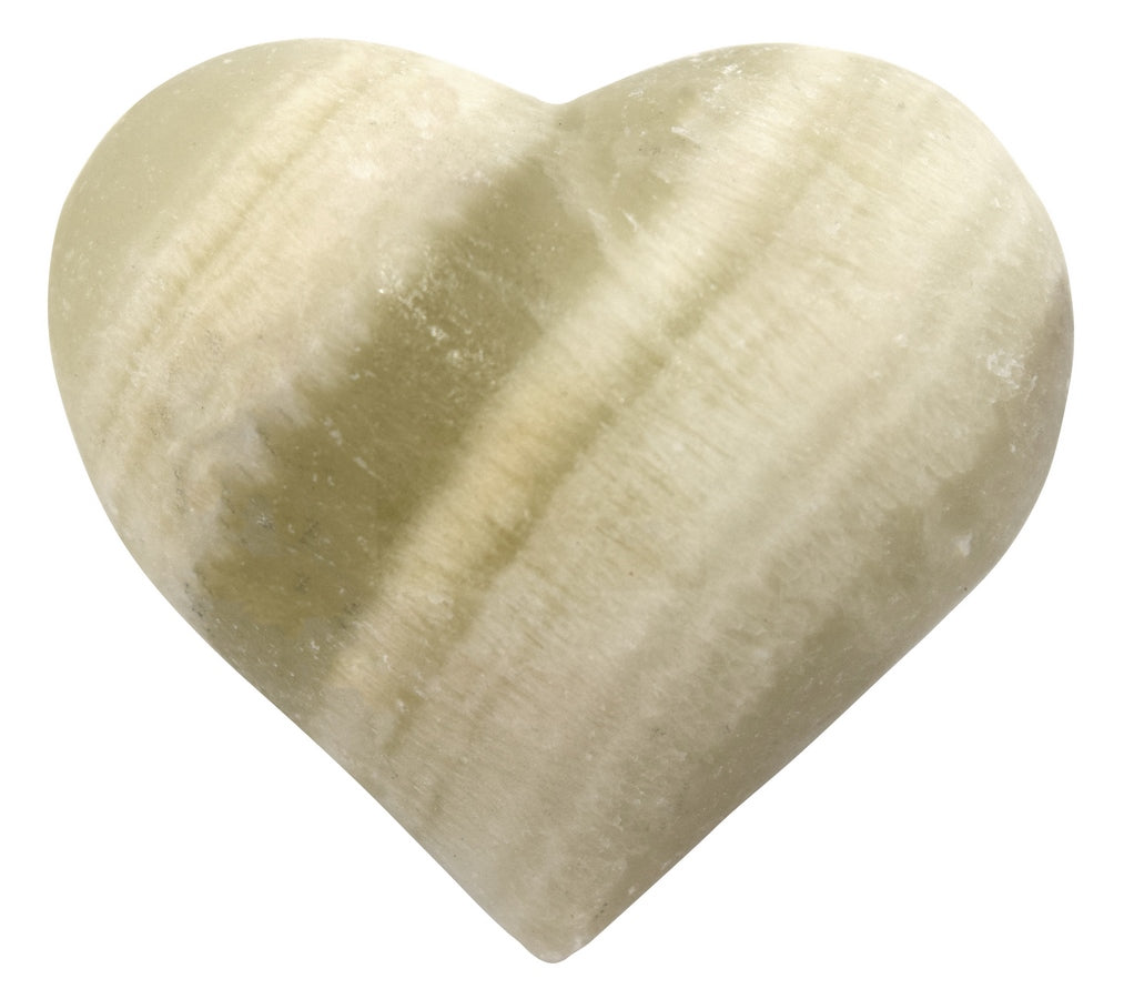 Green onyx heart 2.5 cm tall