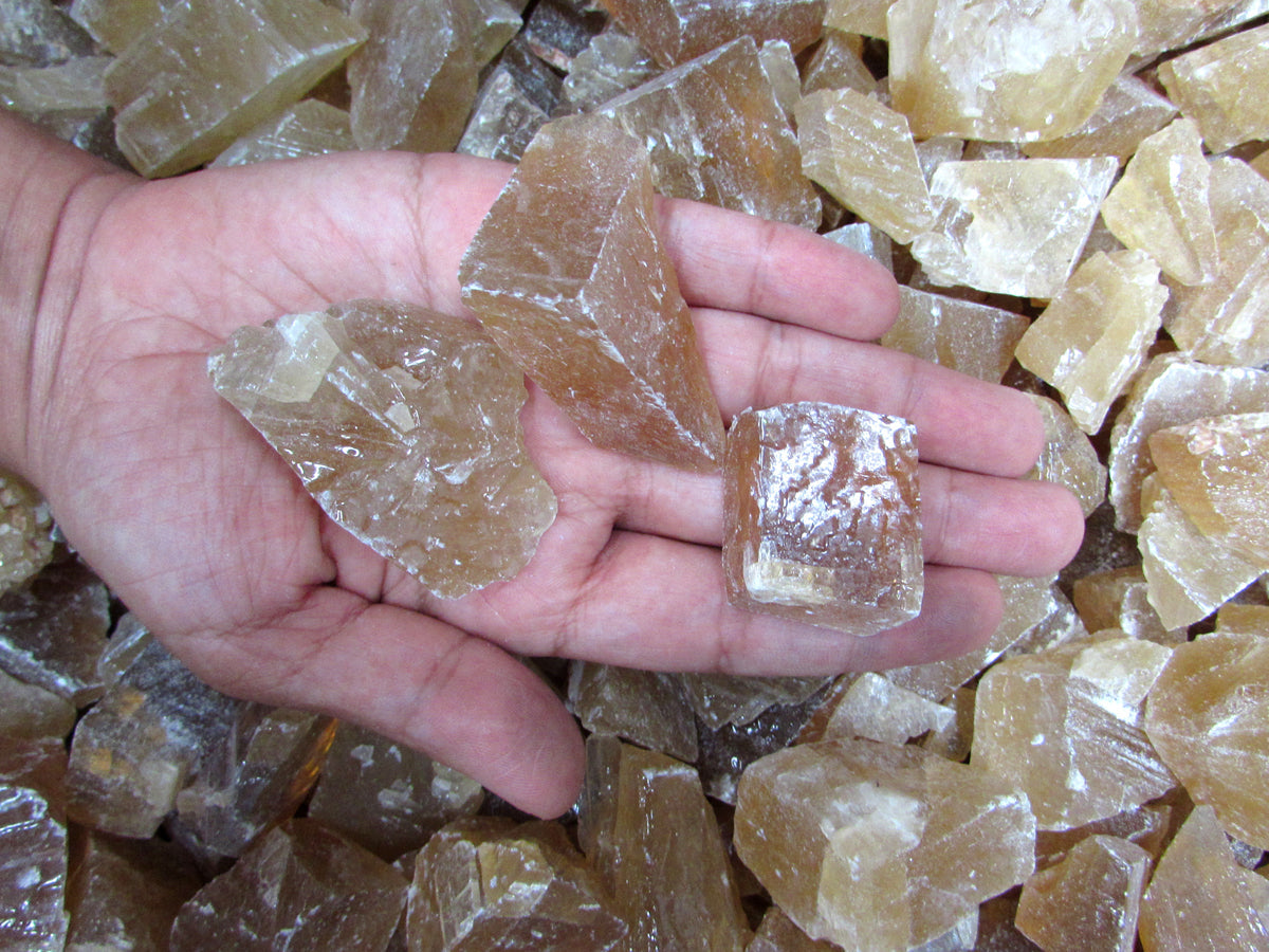 Citrine Calcite (Acid Washed)