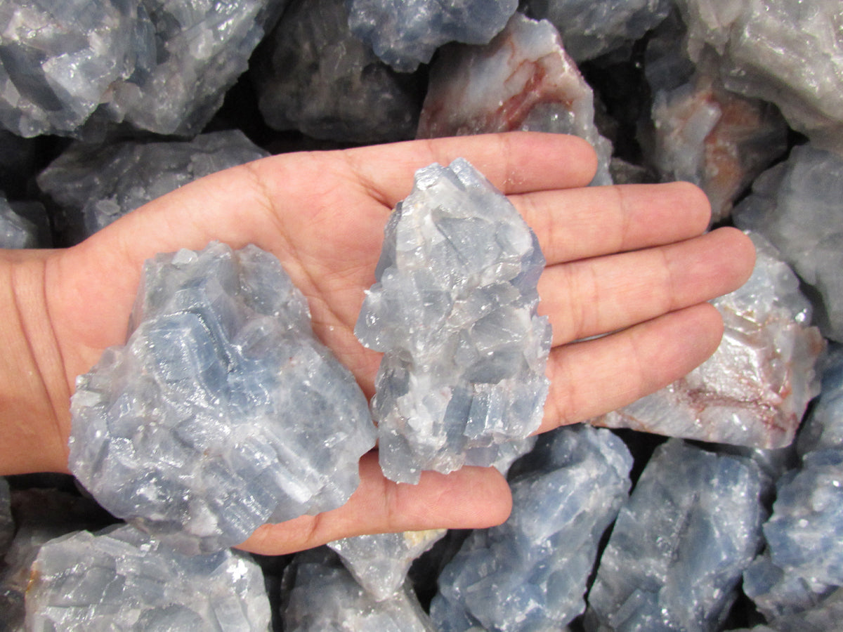 Blue Calcite (Acid Washed)