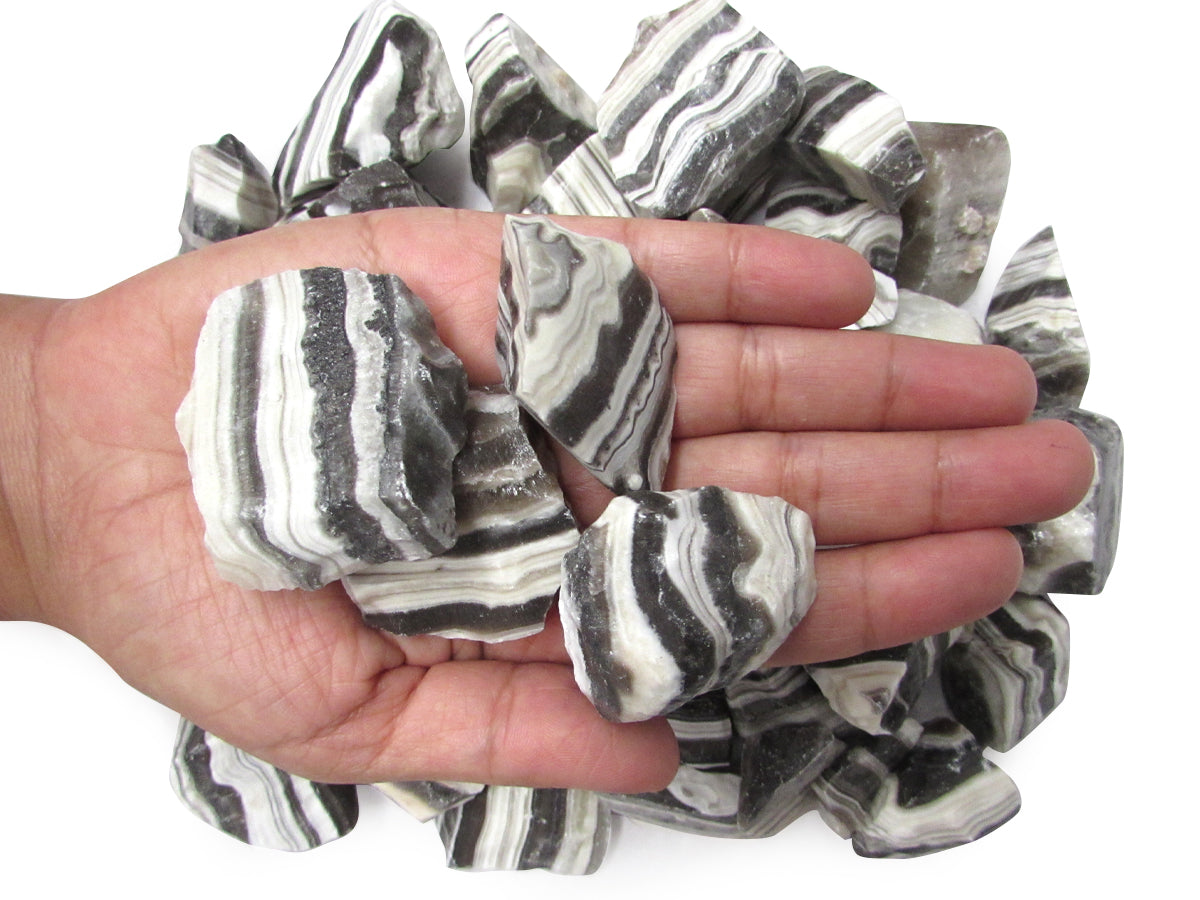 Zebra Aragonite (Acid Washed)