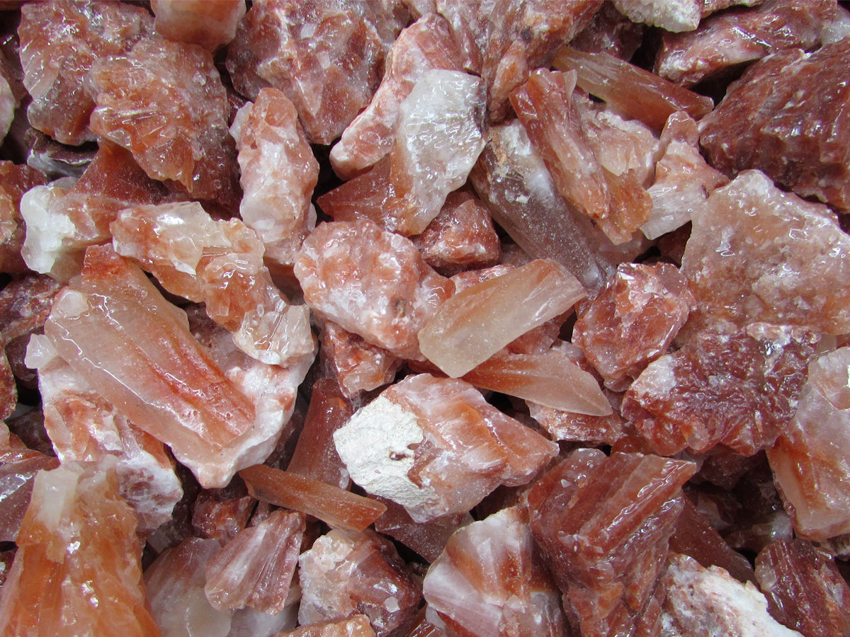 Red Calcite (Acid Washed) 1Kg