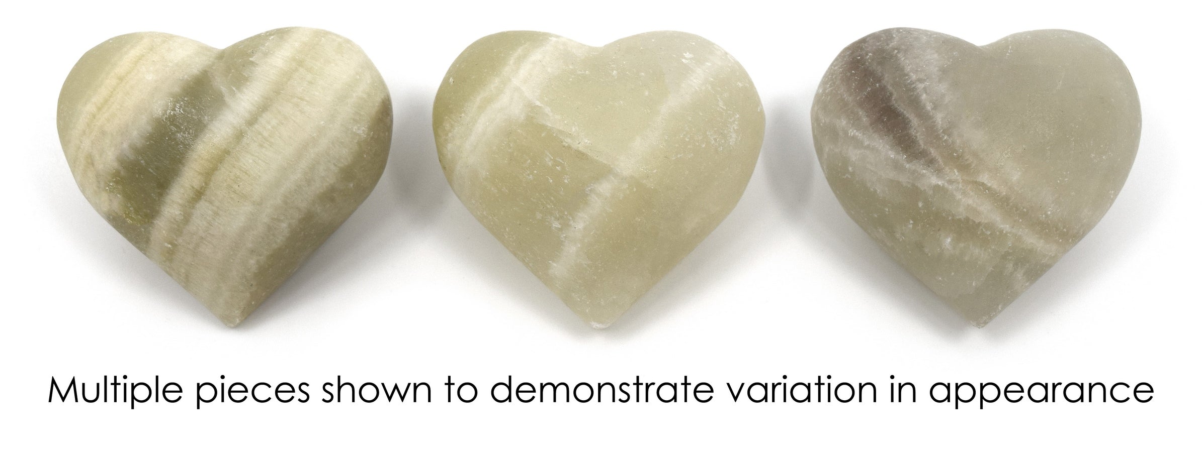 Green Onyx Heart