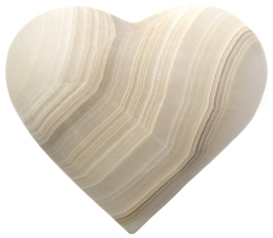 Gray onyx heart (8x7x3.5cm)
