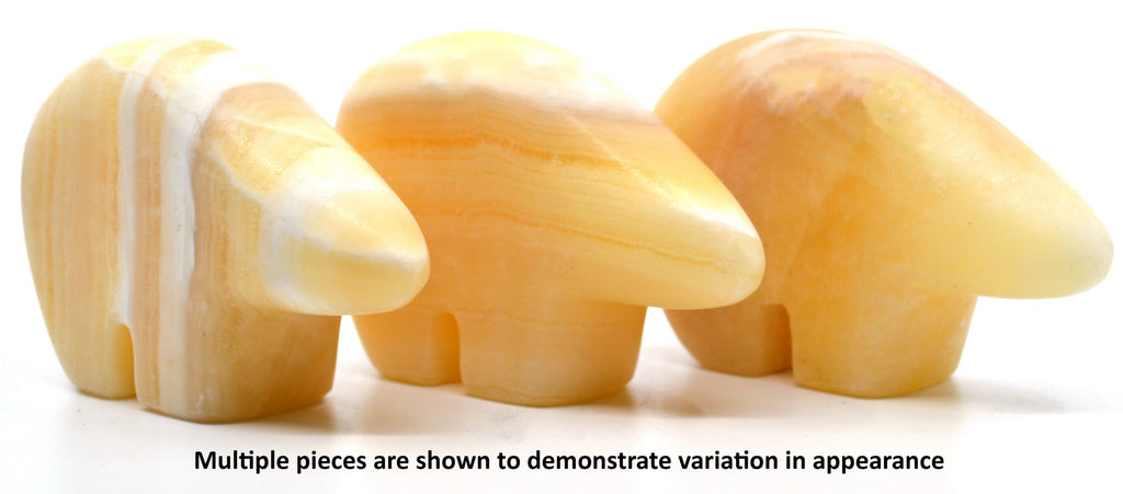 Rainbow Onyx Flat Polar Bear